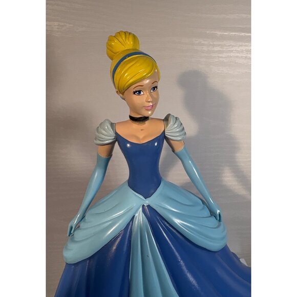 Disney Cinderella Coin Bank Musical Lighted Rotating Figurine 11" - Picture 3 of 11